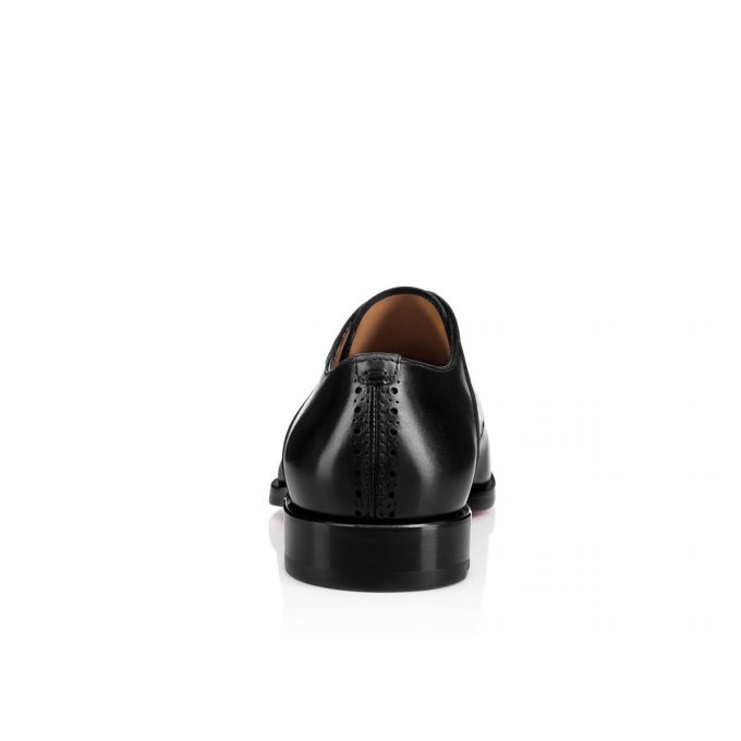 Christian Louboutin A Mon Homme 000 Calf Derby Derby Herren Schwarz | AT-60710