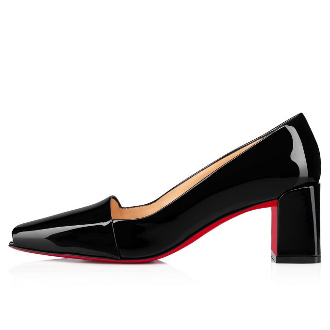 Christian Louboutin Ambretta 55 Lack Pumps Pumps Damen Schwarz | AT-61397