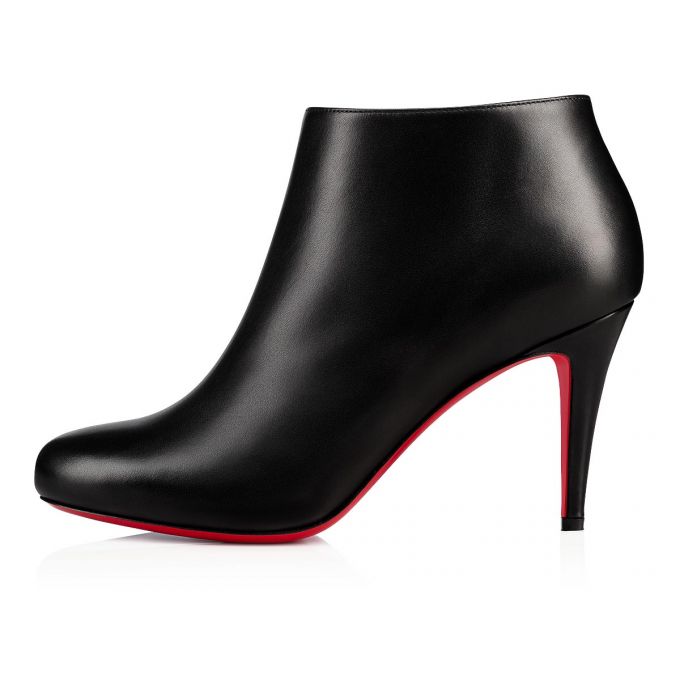 Christian Louboutin Belle 085 85 Calf Boots Stiefel Damen Schwarz | AT-32446