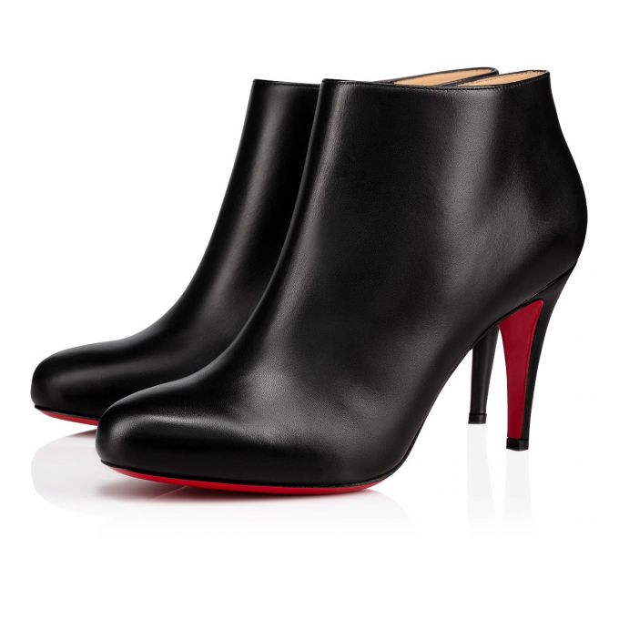 Christian Louboutin Belle 085 85 Calf Boots Stiefel Damen Schwarz | AT-32446