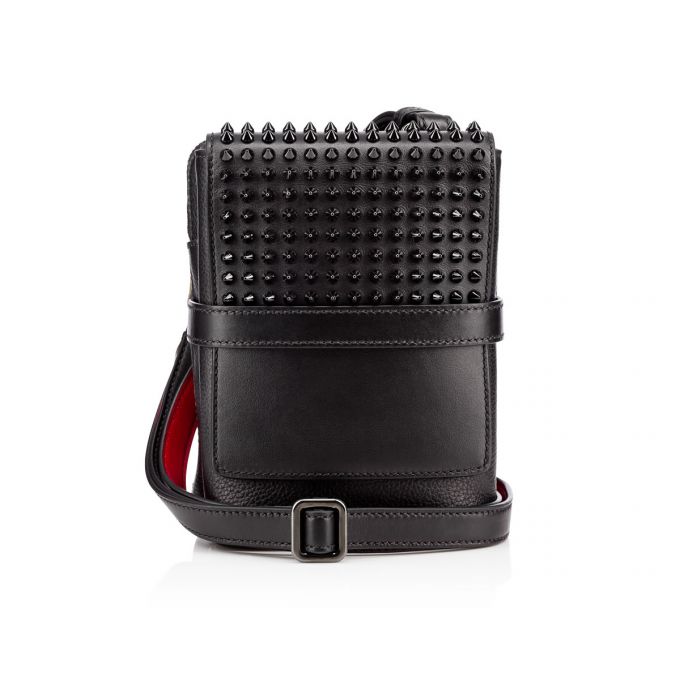 Christian Louboutin Benech Reporter Klassische Leder Mini Bags Belt Bags & Mini Bags Damen Schwarz | AT-81165