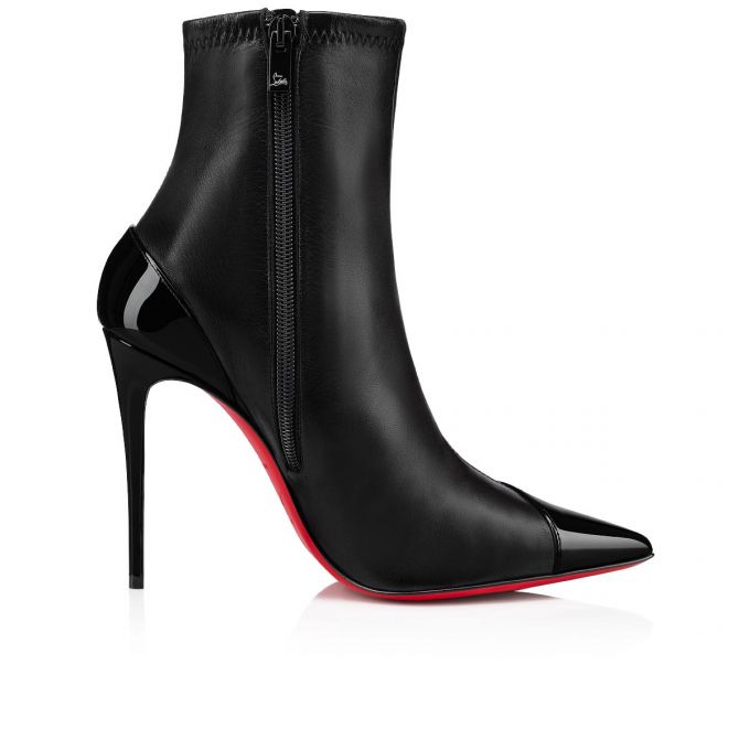 Christian Louboutin Bibooty 100 Nappa Boots Stiefel Damen Schwarz | AT-89968