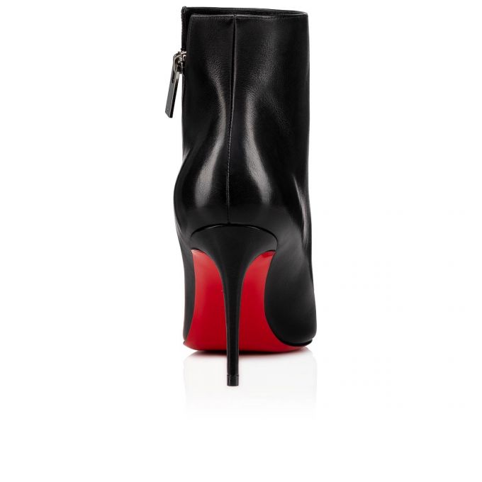 Christian Louboutin Birgikate 85 Calf Boots Stiefel Damen Schwarz | AT-60943