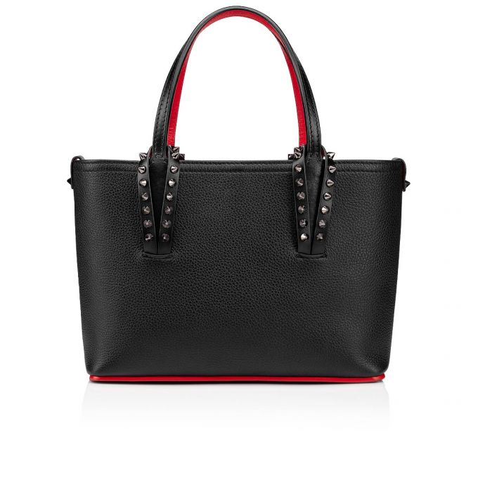 Christian Louboutin Cabata E/W Klassische Leder Tote Bags Tragetaschen Damen Schwarz | AT-93873