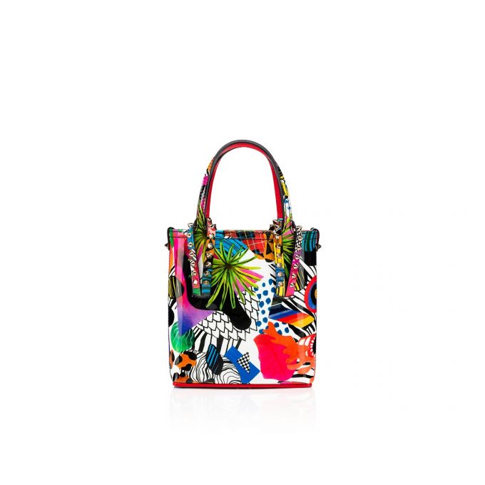 Christian Louboutin Cabata N/S Mini Creative Leder Tote Bags Tragetaschen Damen Mehrfarbig | AT-42118