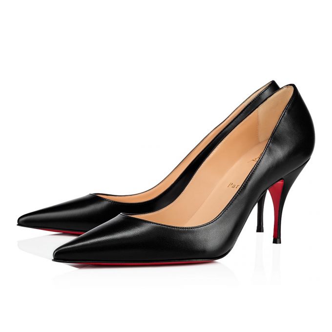 Christian Louboutin Clare 080 80 Nappa Leder Pumps Pumps Damen Schwarz | AT-11047