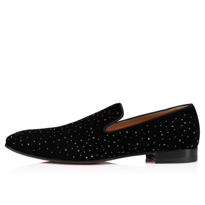 Christian Louboutin Dandelion Creative Leder Loafer Loafers Herren Schwarz | AT-00436