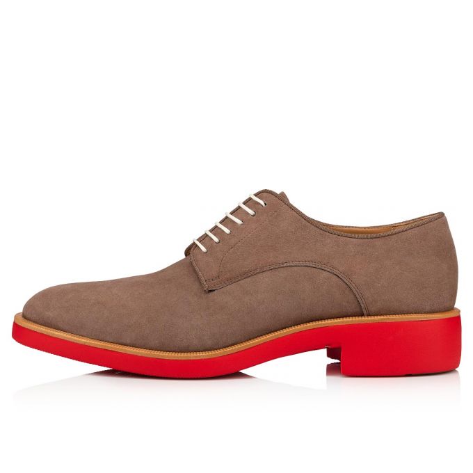 Christian Louboutin Davilo Rxl Calf Derby Derby Herren Braun | AT-27395