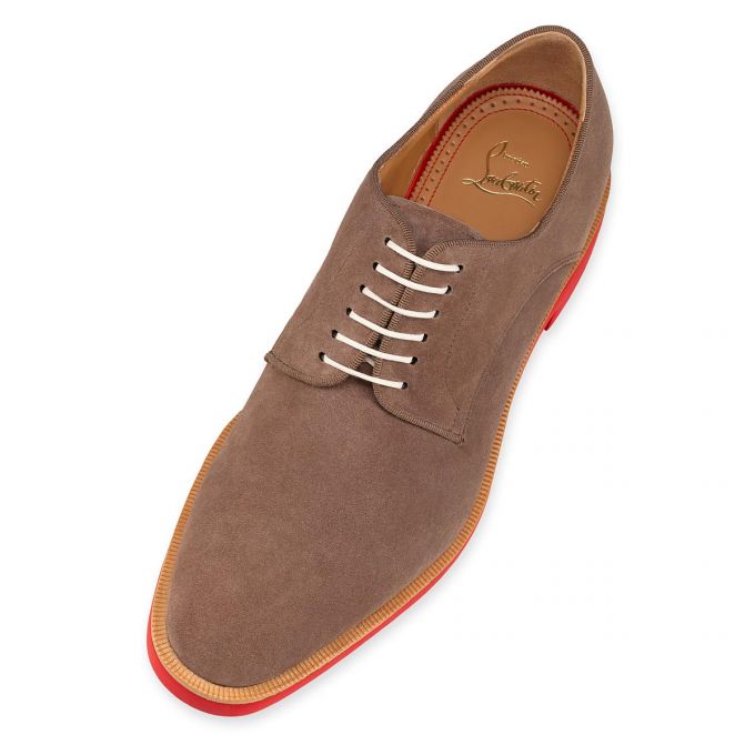 Christian Louboutin Davilo Rxl Calf Derby Derby Herren Braun | AT-27395