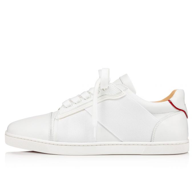 Christian Louboutin Elastikid 000 Version Calf Sneakers Sneakers Damen Weiß | AT-81266