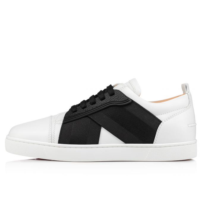 Christian Louboutin Elastikid Calf Sneakers Sneakers Herren Weiß | AT-07499