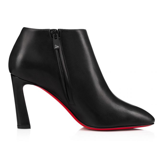 Christian Louboutin Eleonor 85 Calf Boots Stiefel Damen Schwarz | AT-36590