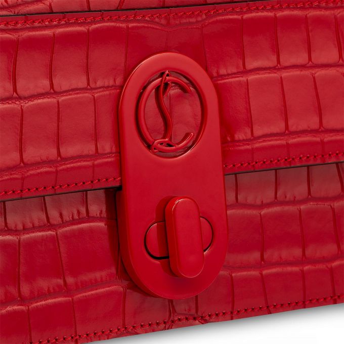 Christian Louboutin Elisa Baguette Creative Leder Pouches Beuteltasche Damen Rot | AT-38859