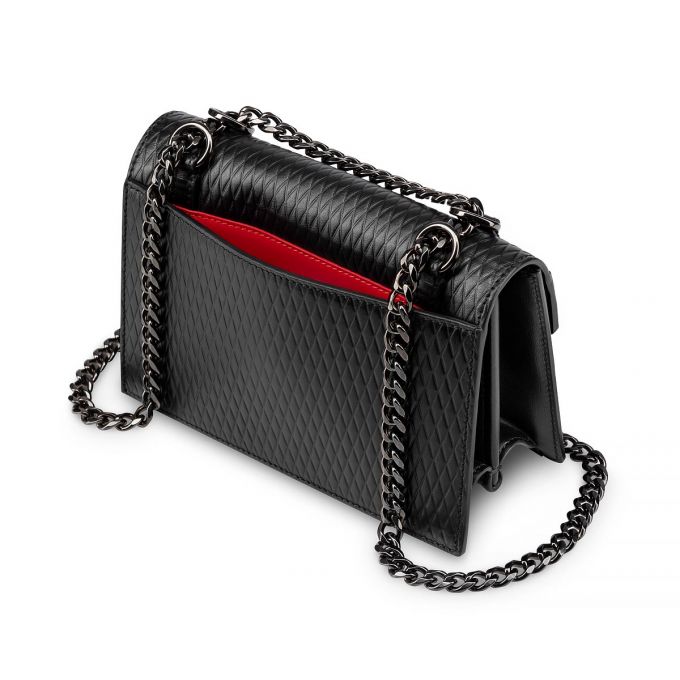 Christian Louboutin Elisa Mini Creative Leder Cross Body Bags Cross Body Bags Damen Schwarz | AT-17368