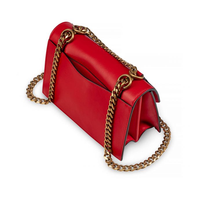 Christian Louboutin Elisa Mini Klassische Leder Mini Bags Belt Bags & Mini Bags Damen Rot | AT-66354