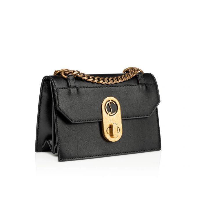 Christian Louboutin Elisa Mini Klassische Leder Cross Body Bags Cross Body Bags Damen Schwarz | AT-71579