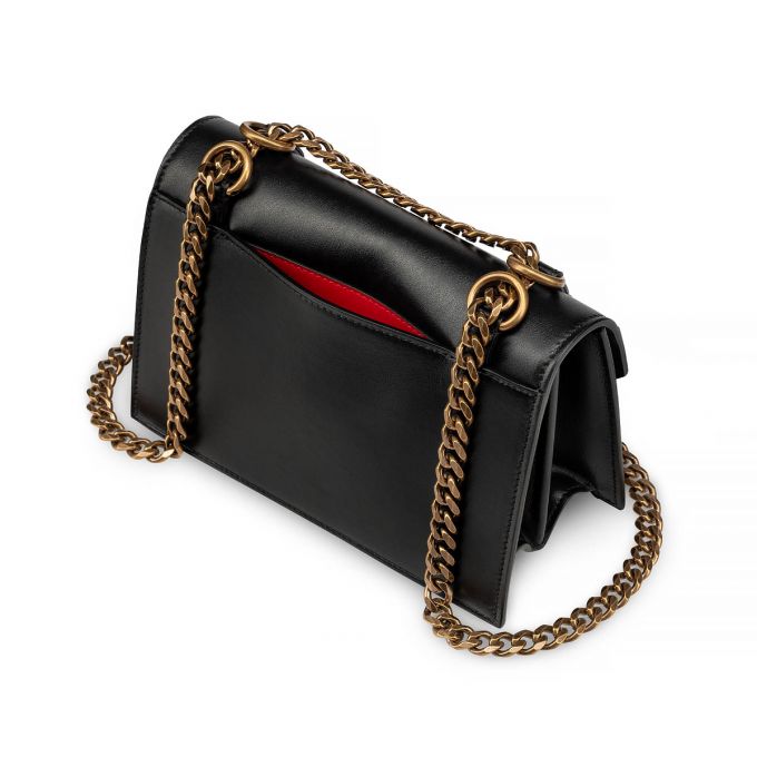 Christian Louboutin Elisa Mini Klassische Leder Cross Body Bags Cross Body Bags Damen Schwarz | AT-71579