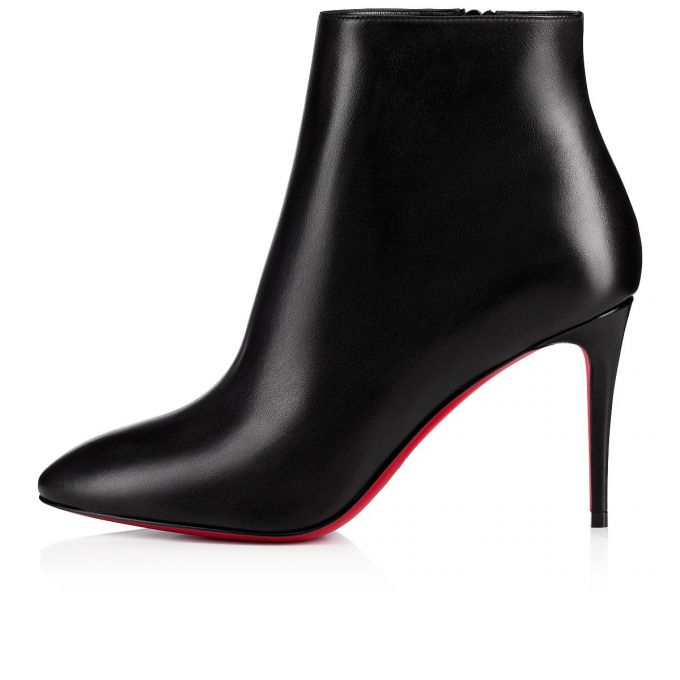 Christian Louboutin Eloise Booty 085 85 Calf Boots Stiefel Damen Schwarz | AT-39813