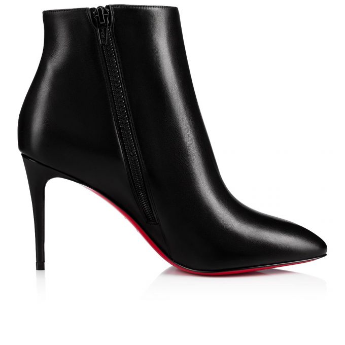 Christian Louboutin Eloise Booty 085 85 Calf Boots Stiefel Damen Schwarz | AT-39813