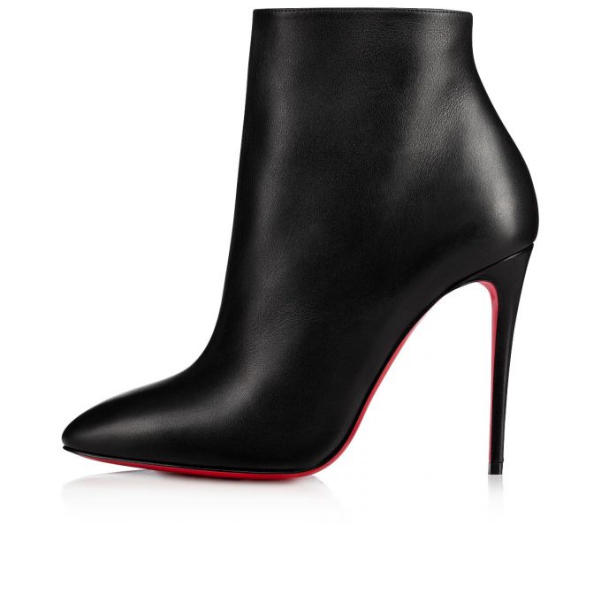 Christian Louboutin Eloise Booty 100 100 Calf Boots Stiefel Damen Schwarz | AT-92181