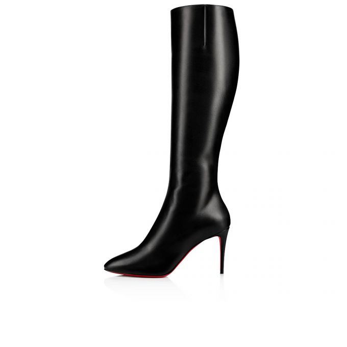 Christian Louboutin Eloise Botta 085 85 Calf Boots Stiefel Damen Schwarz | AT-38093