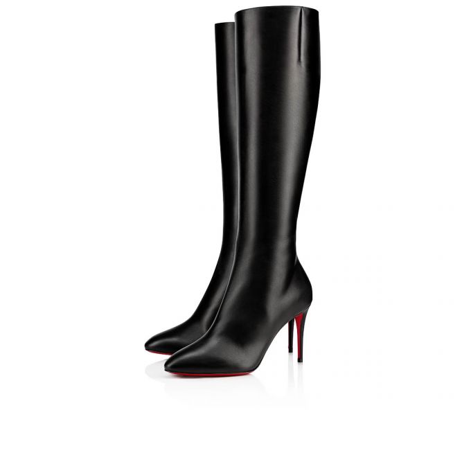 Christian Louboutin Eloise Botta 085 85 Calf Boots Stiefel Damen Schwarz | AT-38093