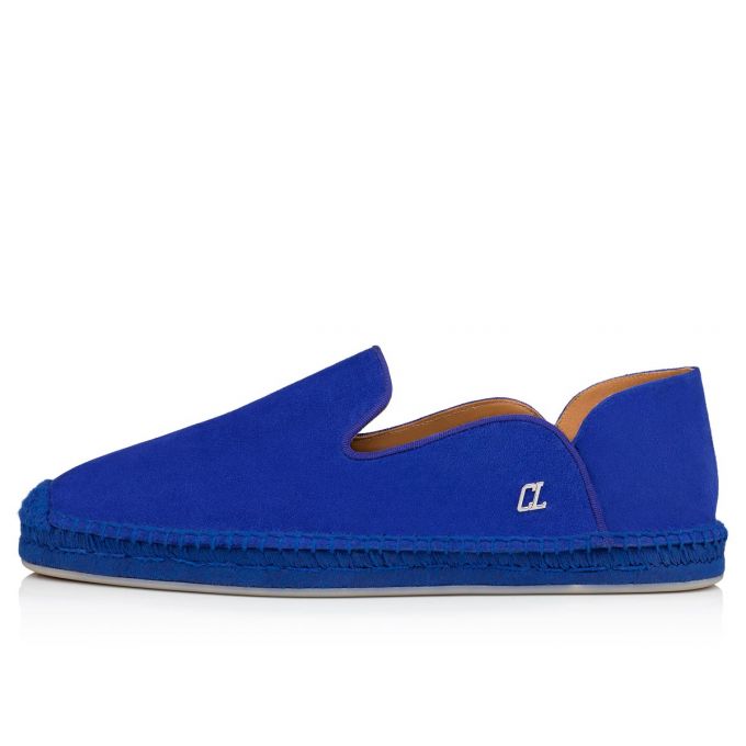 Christian Louboutin Espadon Calf Espadrilles Espadrilles & Sandals Herren Blau | AT-17451