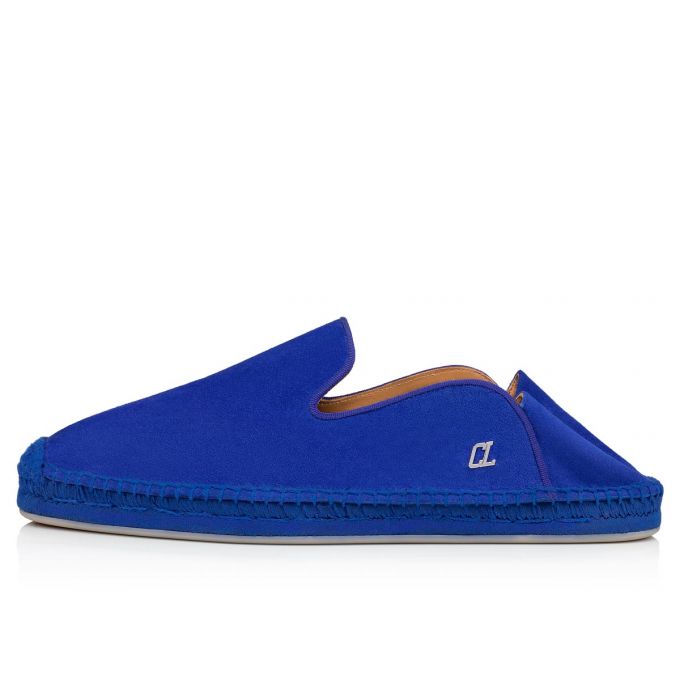 Christian Louboutin Espadon Calf Espadrilles Espadrilles & Sandals Herren Blau | AT-17451