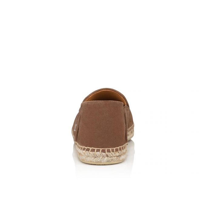 Christian Louboutin Espadon Calf Espadrilles Espadrilles & Sandals Herren Braun | AT-93778