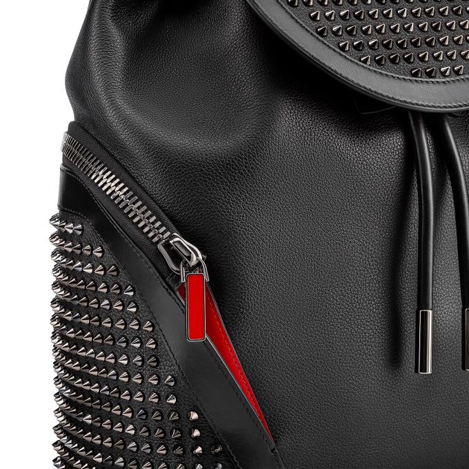 Christian Louboutin Explorafunk Calfskin Backpack Rucksäcke Herren Schwarz Mehrfarbig | AT-29253