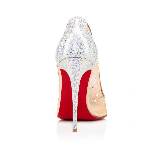 Christian Louboutin Follies Strass 100 Version Ab Klassische Fabric Pumps Pumps Damen Weiß | AT-25558