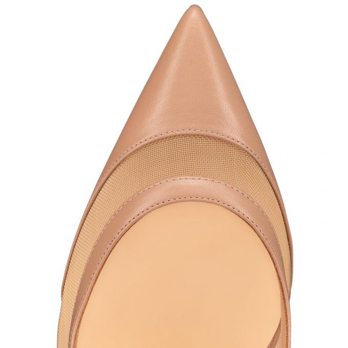 Christian Louboutin Galativi 100 Version Nappa Pumps Pumps Damen Beige | AT-35999