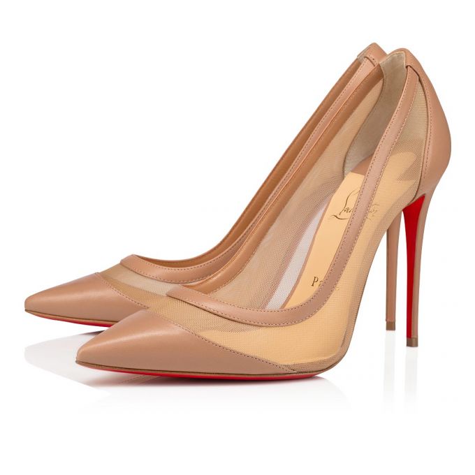 Christian Louboutin Galativi 100 Version Nappa Pumps Pumps Damen Beige | AT-35999