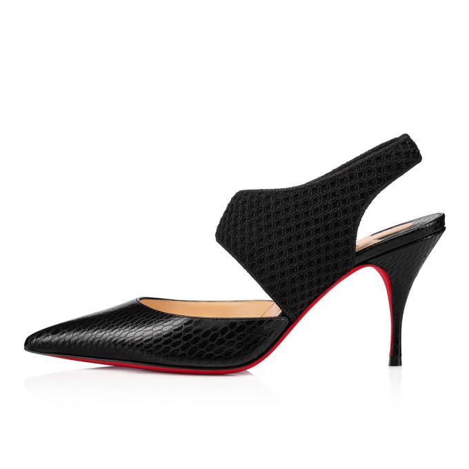 Christian Louboutin Georgette Pump 80 Calf Pumps Pumps Damen Schwarz | AT-98420