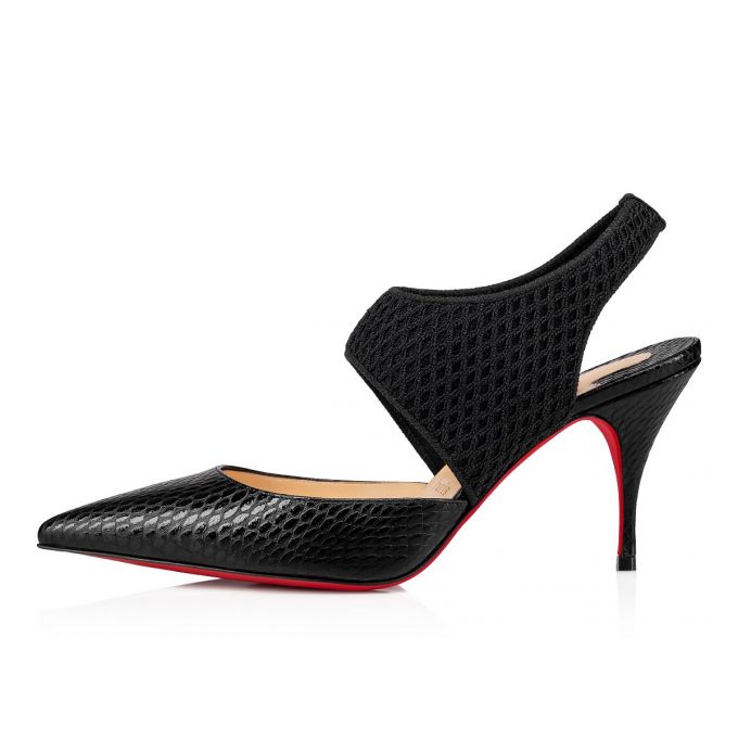 Christian Louboutin Georgette Pump 80 Calf Pumps Pumps Damen Schwarz | AT-98420