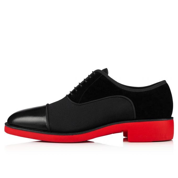 Christian Louboutin Greggo Rxl Calf Oxford Oxfords Schuhe Herren Schwarz | AT-16732