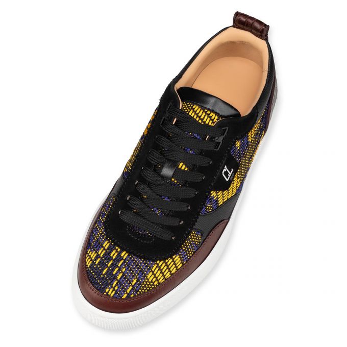 Christian Louboutin Happyrui Baumwoll Sneakers Sneakers Herren Mehrfarbig | AT-63445