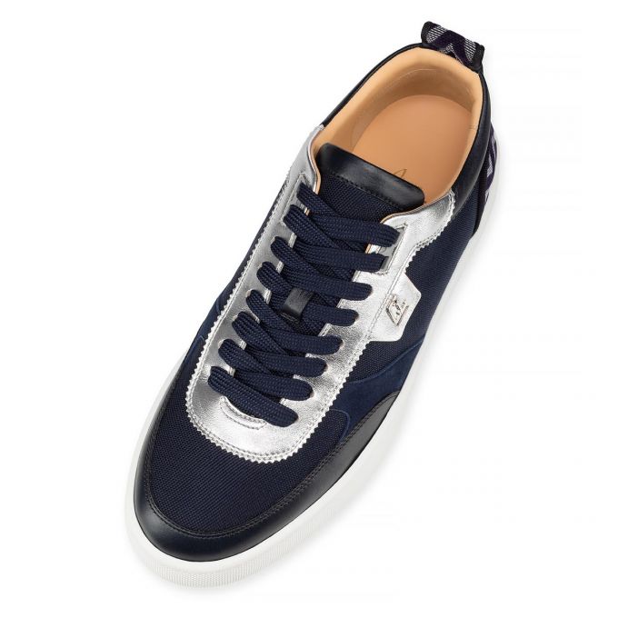 Christian Louboutin Happyrui Creative Fabric Sneakers Sneakers Herren Navy | AT-69829