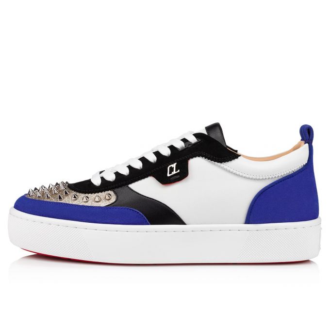 Christian Louboutin Happyrui Spikes Calf Sneakers Sneakers Herren Mehrfarbig | AT-18374