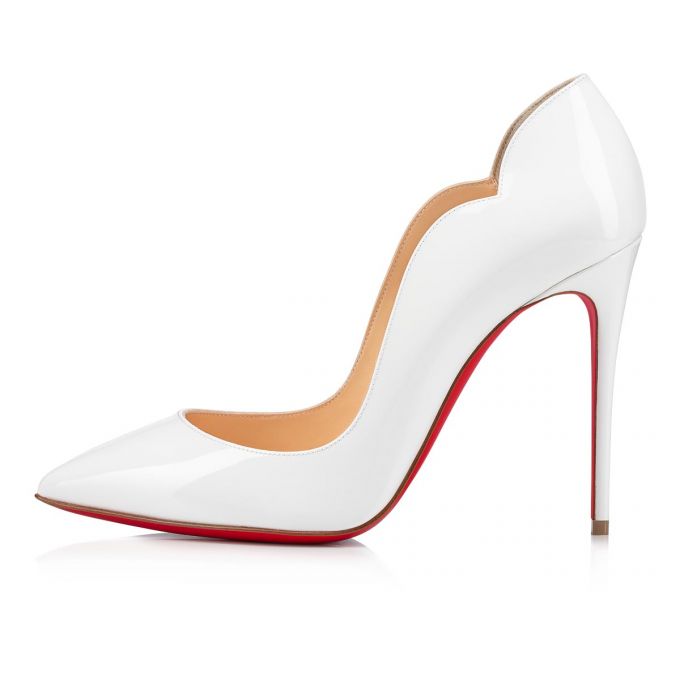 Christian Louboutin Hot Chick 100 100 Lack Pumps Pumps Damen Weiß | AT-82331