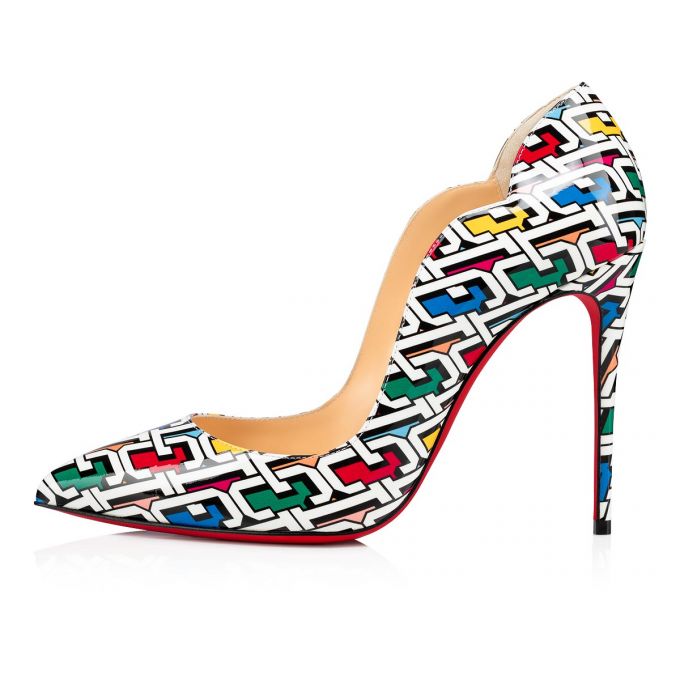 Christian Louboutin Hot Chick 100 Lack Pumps Pumps Damen Mehrfarbig | AT-81101