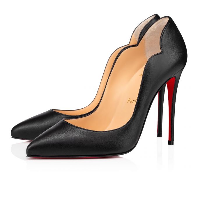 Christian Louboutin Hot Chick 100 Nappa Pumps Pumps Damen Schwarz | AT-38932