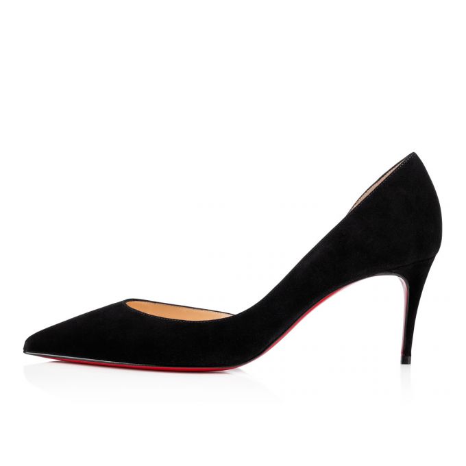 Christian Louboutin Iriza 070 70 Veau Velours Pumps Pumps Damen Schwarz | AT-62678