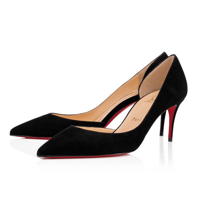 Christian Louboutin Iriza 070 70 Veau Velours Pumps Pumps Damen Schwarz | AT-62678