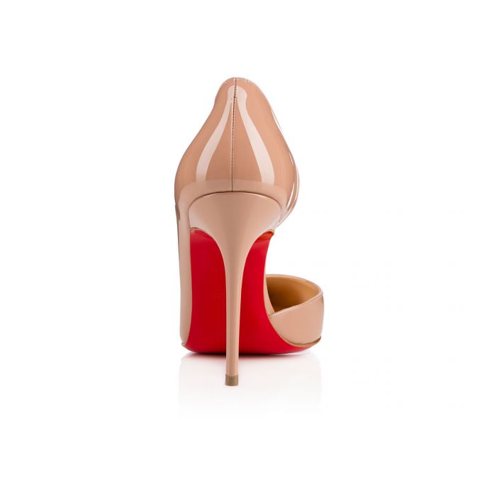 Christian Louboutin Iriza 100 100 Lack Pumps Pumps Damen Beige | AT-24647