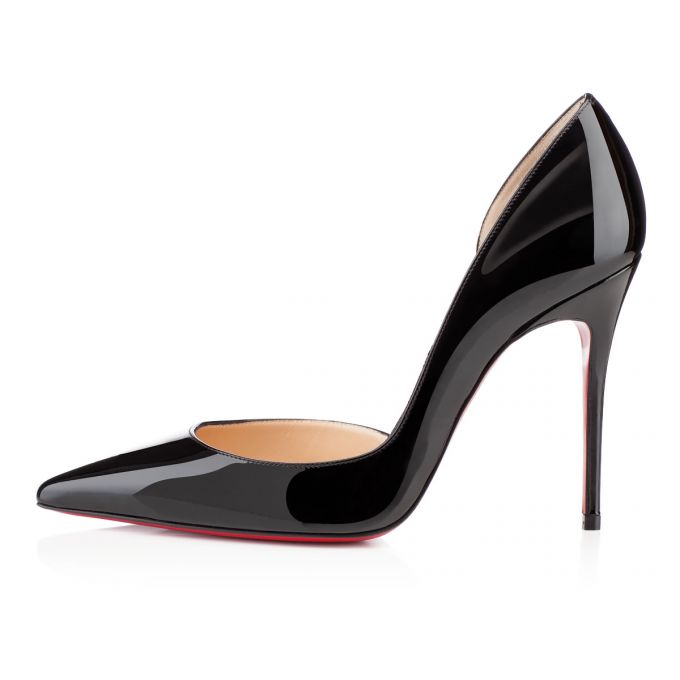 Christian Louboutin Iriza 100 100 Lack Pumps Pumps Damen Schwarz | AT-48304