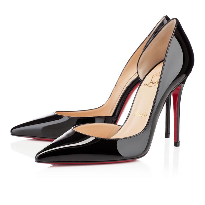 Christian Louboutin Iriza 100 100 Lack Pumps Pumps Damen Schwarz | AT-48304