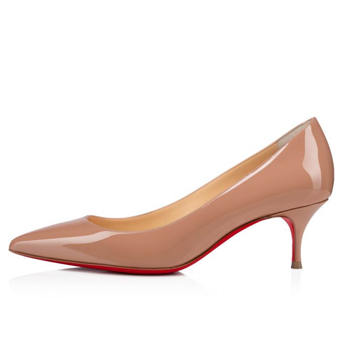 Christian Louboutin Kate 055 55 Lack Pumps Pumps Damen Beige | AT-88220