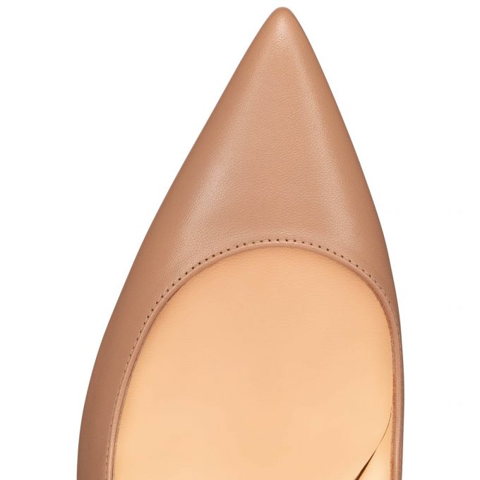 Christian Louboutin Kate 100 Nappa Pumps Pumps Damen Beige | AT-12858