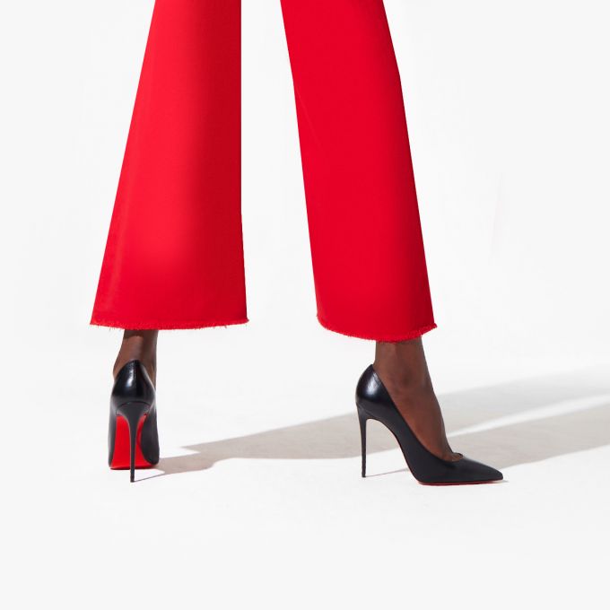 Christian Louboutin Kate 100 Pumps Pumps Damen Schwarz Rot | AT-00010